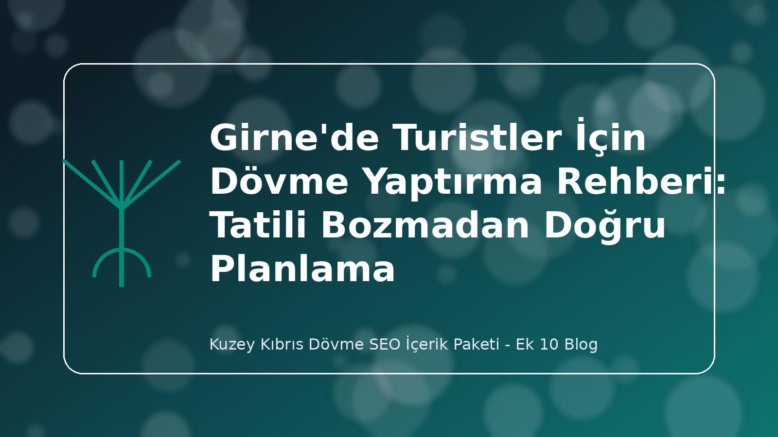 Girne Yat Limanı manzarasında yeni yapılmış dövmesini koruyucu filmle sarmış bir turistin elinde soğuk içeceğiyle keyif yapması.